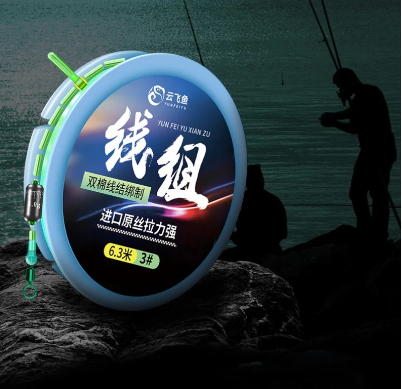 Montaje para sesión de pesca