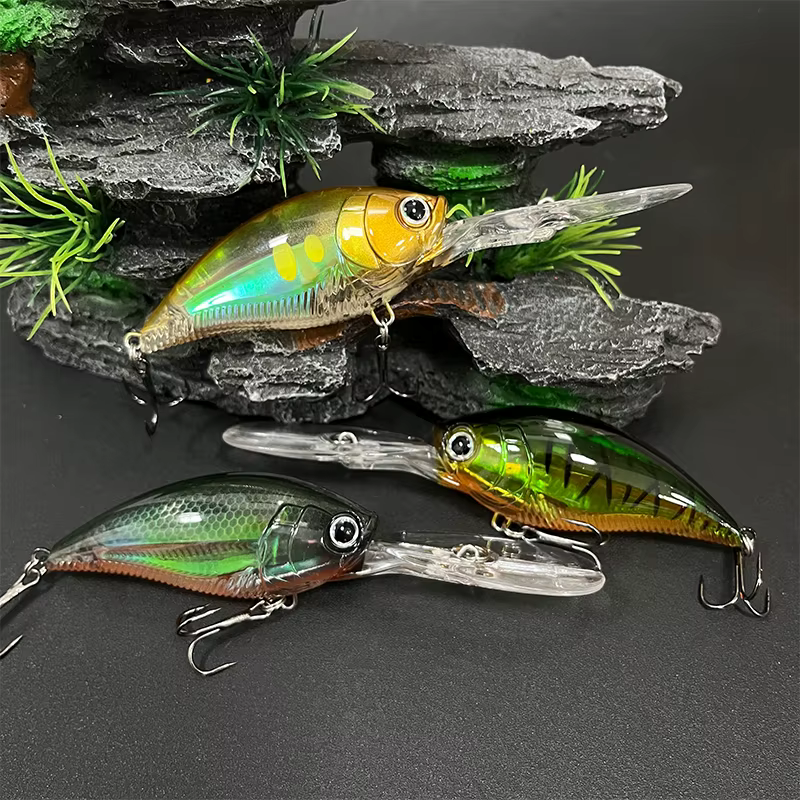Crankbait flotante 70mm – Señuelo para trucha en agua salada - imagen 2