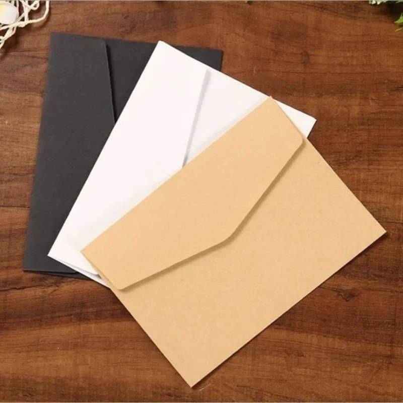 Tarjetas Postales Kraft Blanco y Negro estilo retro europeo - imagen 4