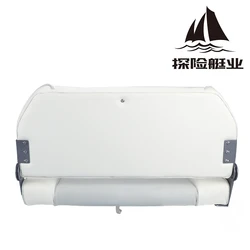 Silla de barco plegable ergonómica cuero anticorrosión para pesca