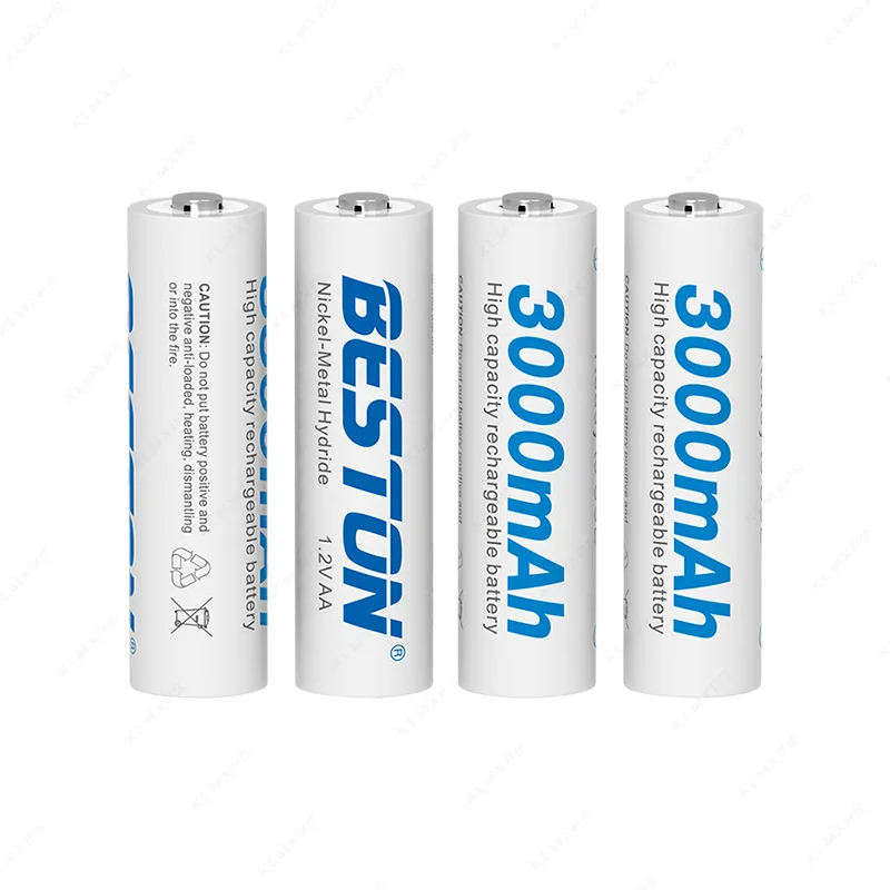 Pilas recargables AA Ni-MH 1,2 V para micrófono y ratón
