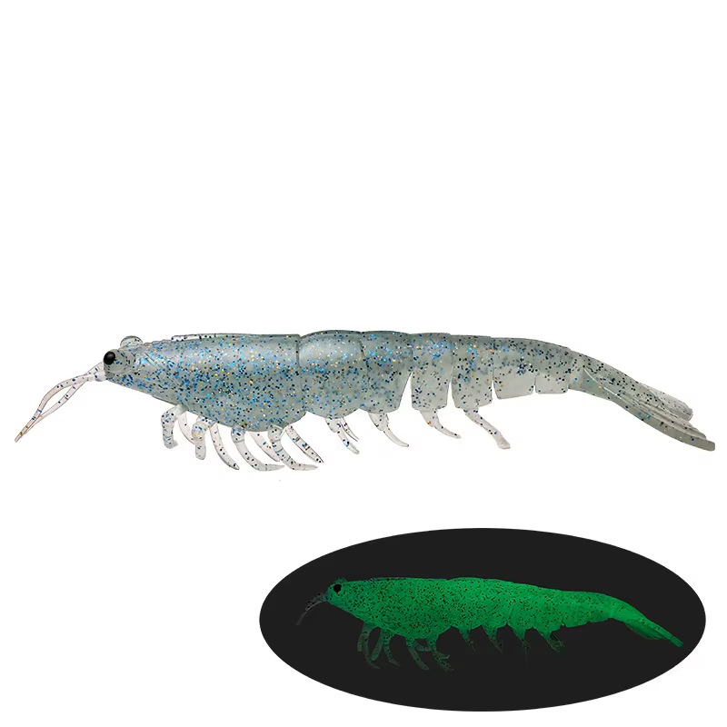 Señuelo flotante realista de 225mm visto desde diferentes ángulos