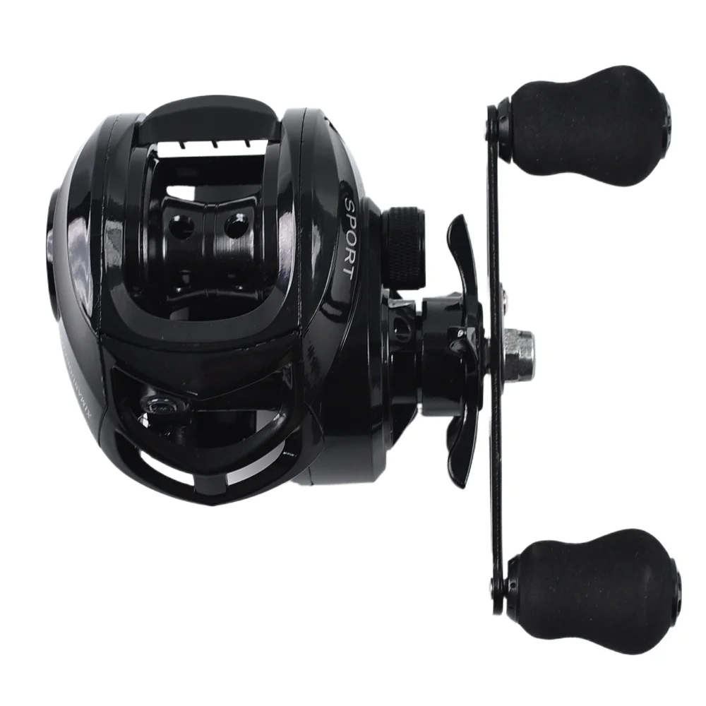 Carrete baitcasting ultraligero con freno magnético y alto arrastre - imagen 4