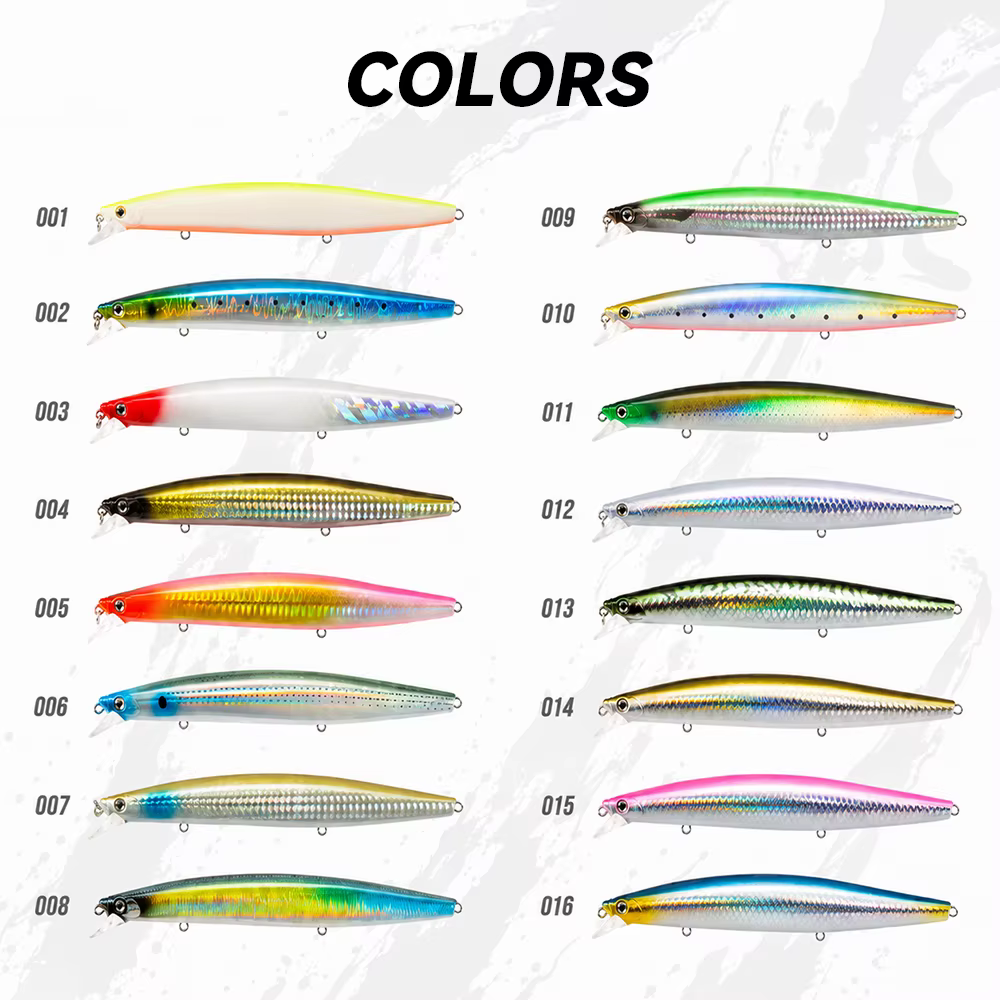 Crankbait suspendido D1 para lubina - Wobbler silencioso - imagen 5