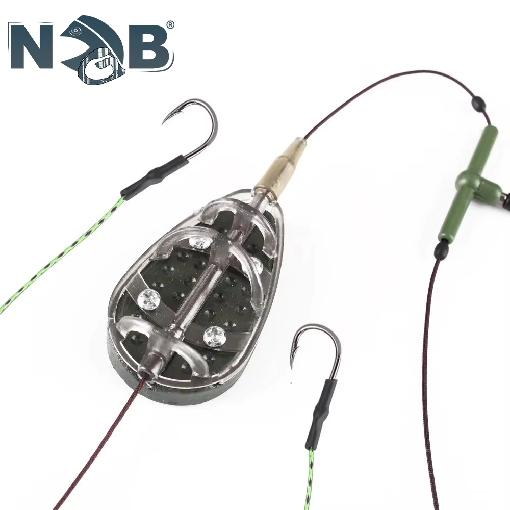Kit Completo de Pesca de Carpa: Method Feeder y Hair Rig