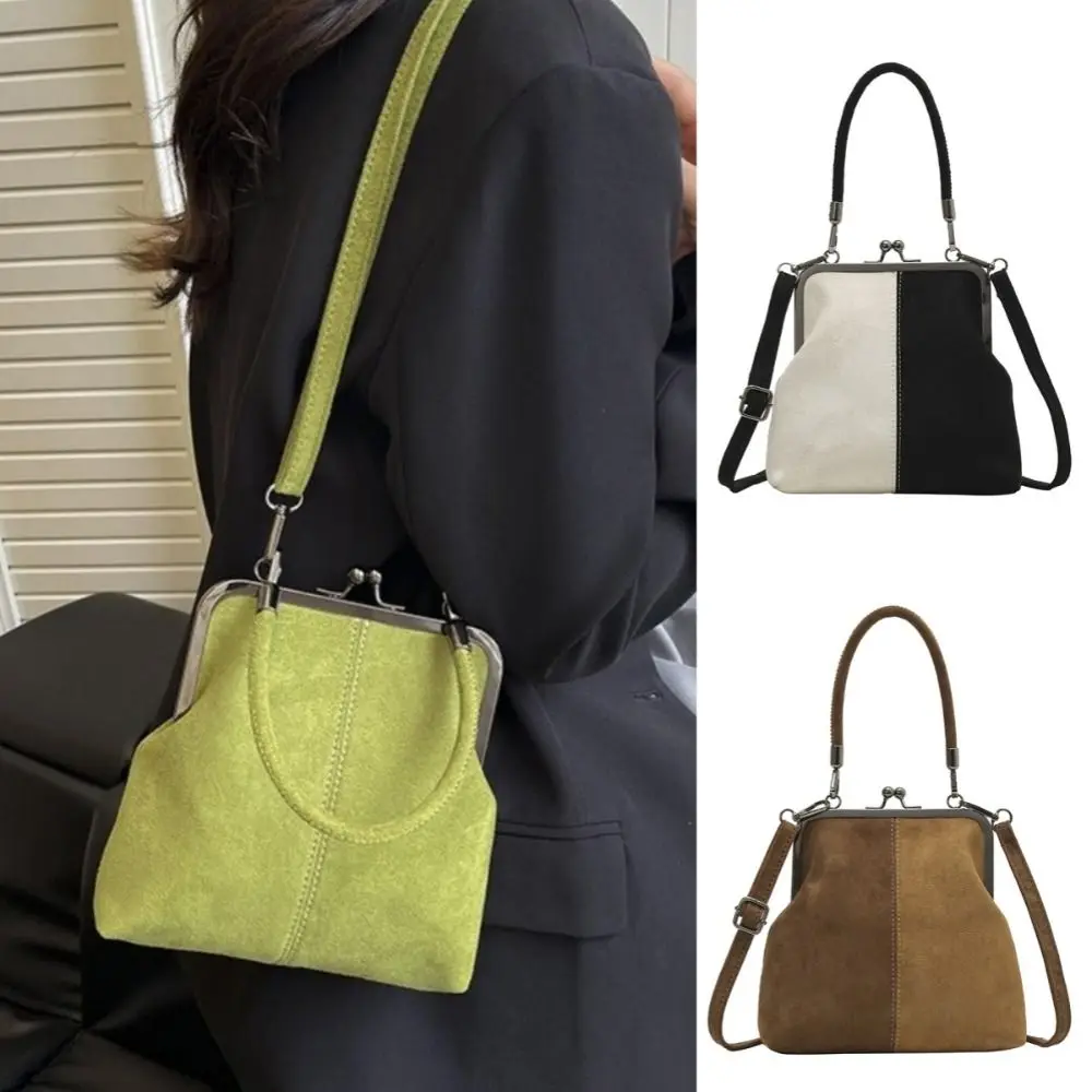 Bolso bandolera vintage azul marino para mujer, estilo diseñador - imagen 4
