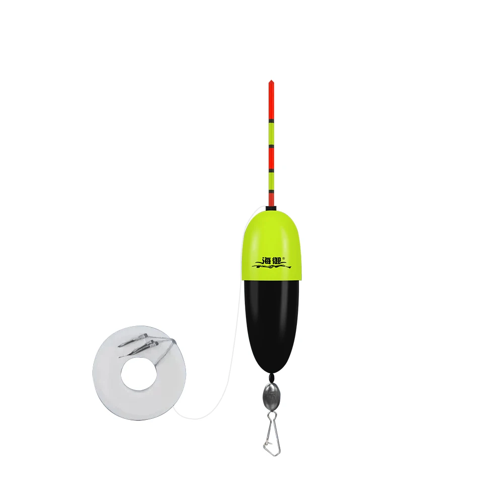 Uso en pesca de mar del bobber luminoso