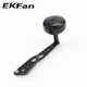 Manivela baitcasting EKFan aleación de aluminio repuesto para carrete