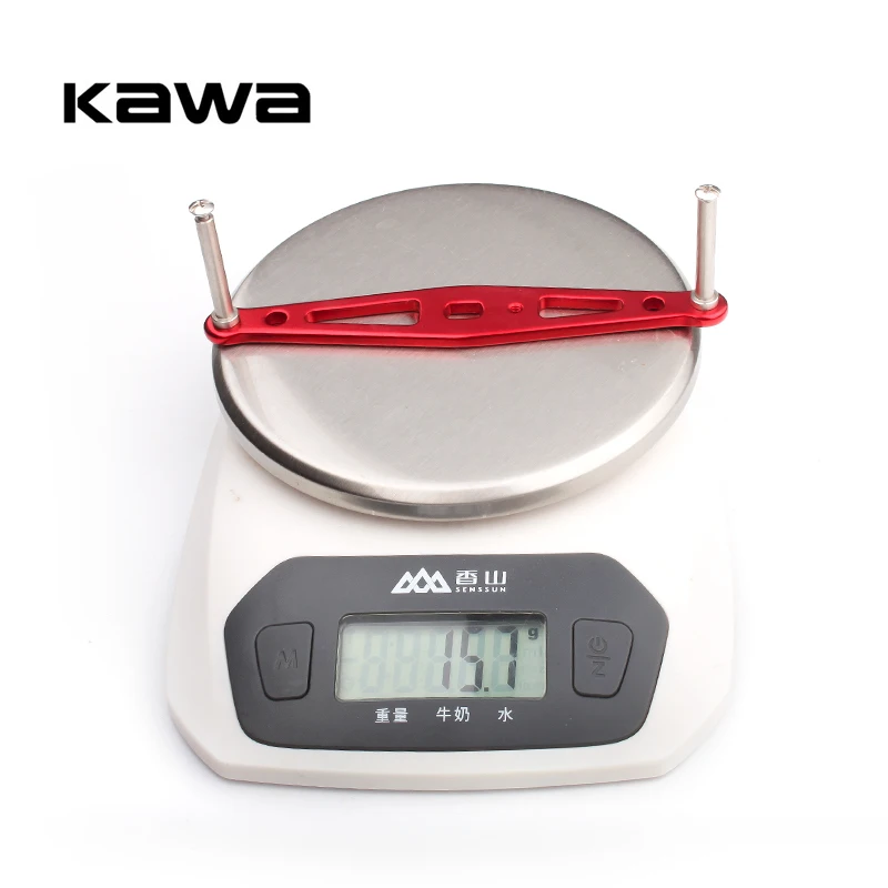 Kawa mango de carrete de aluminio recto – 110 mm para pesca - imagen 2