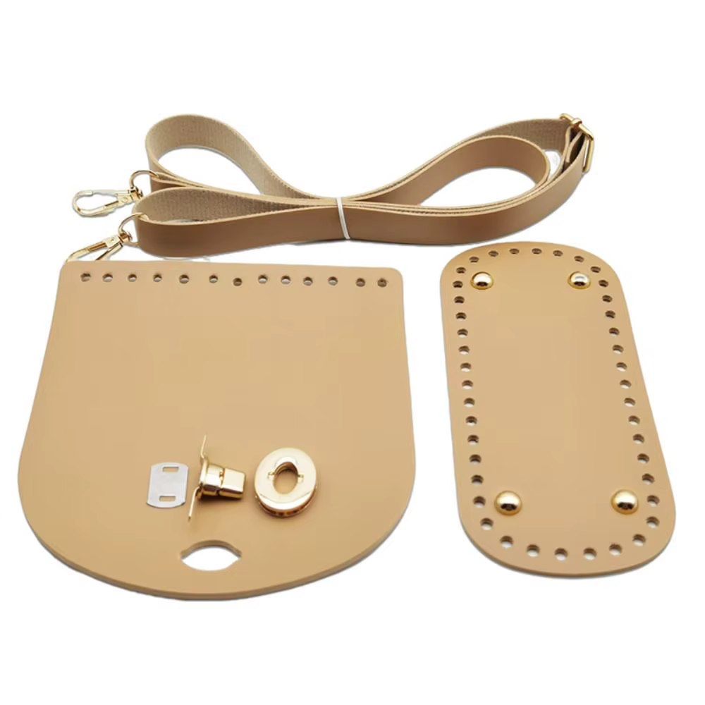 Base de Cuero PU para Bolsos DIY – Correa Tejida Artesanal - imagen 4