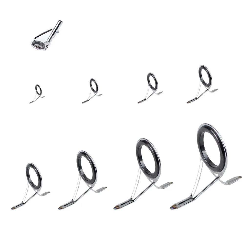Visgerei – Set reparación de acero inoxidable: guías y anillos para caña - imagen 2
