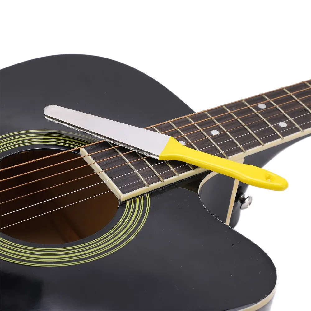 Lima de metal para coronar trastes de guitarra