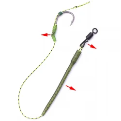 FishTrip Chod Rig – Tubos antienredos para carpa
