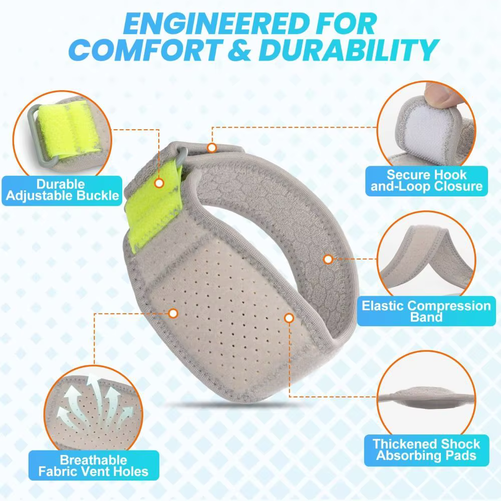 Munonera de tenis con correa ajustable – Protector universal transpirable - imagen 5