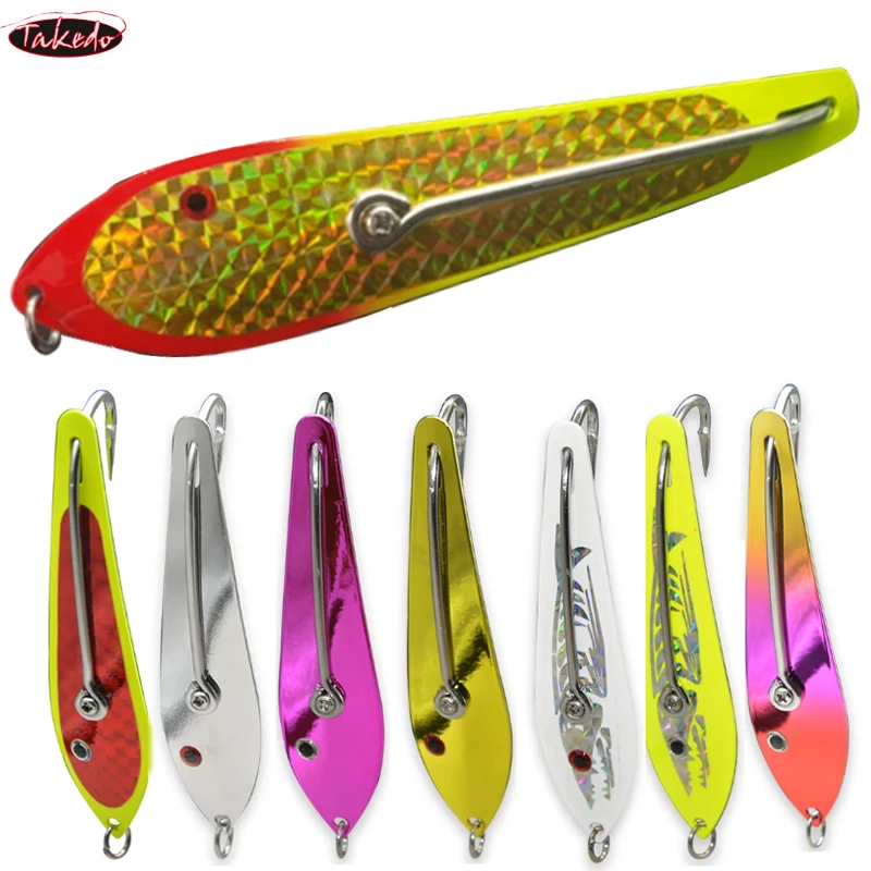 TAKEDO Señuelo Jigging JY56 Cuchara Metal – Pesca de Trucha y Lubina - imagen 4
