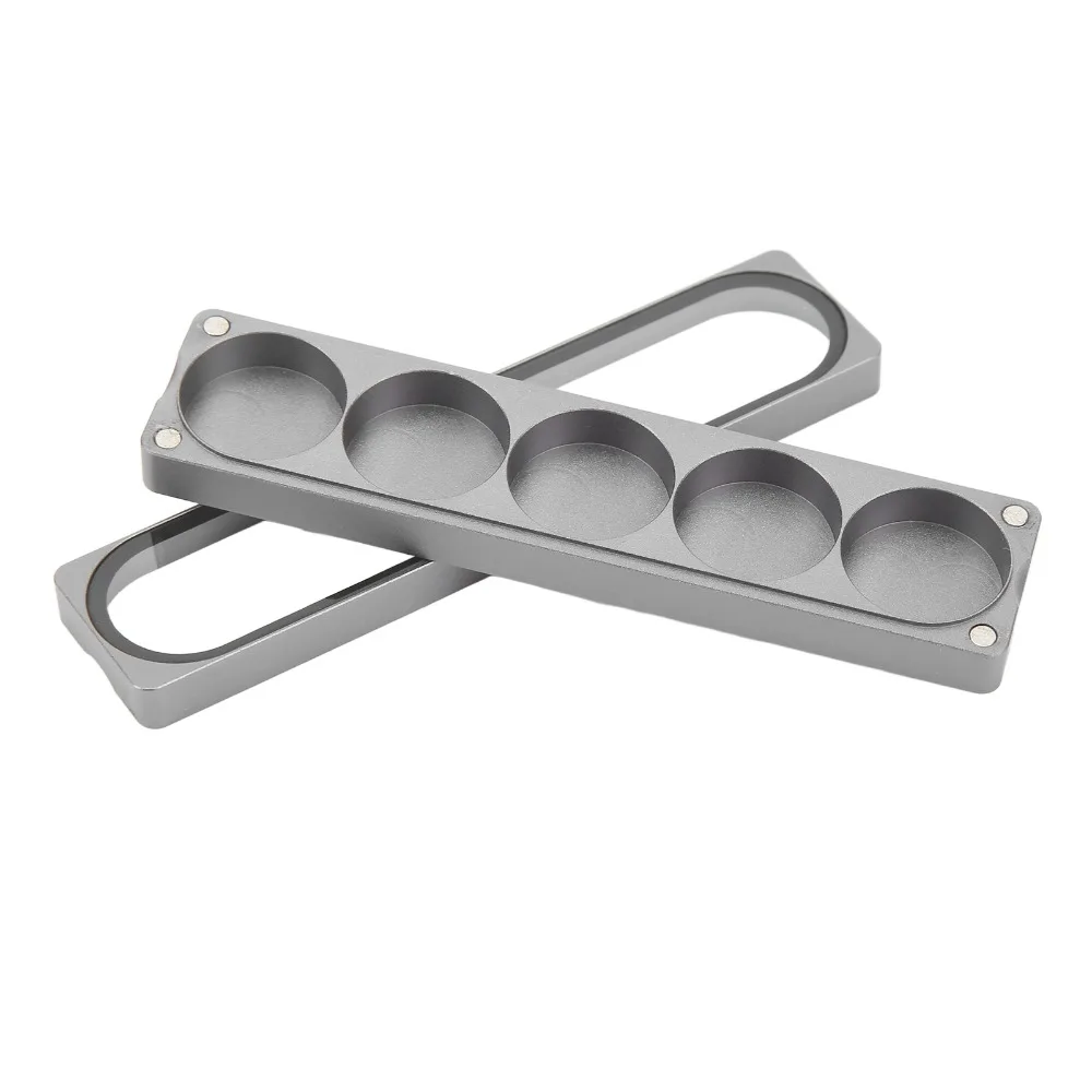 Caja portátil de aleación de aluminio para puntas de taco - imagen 3