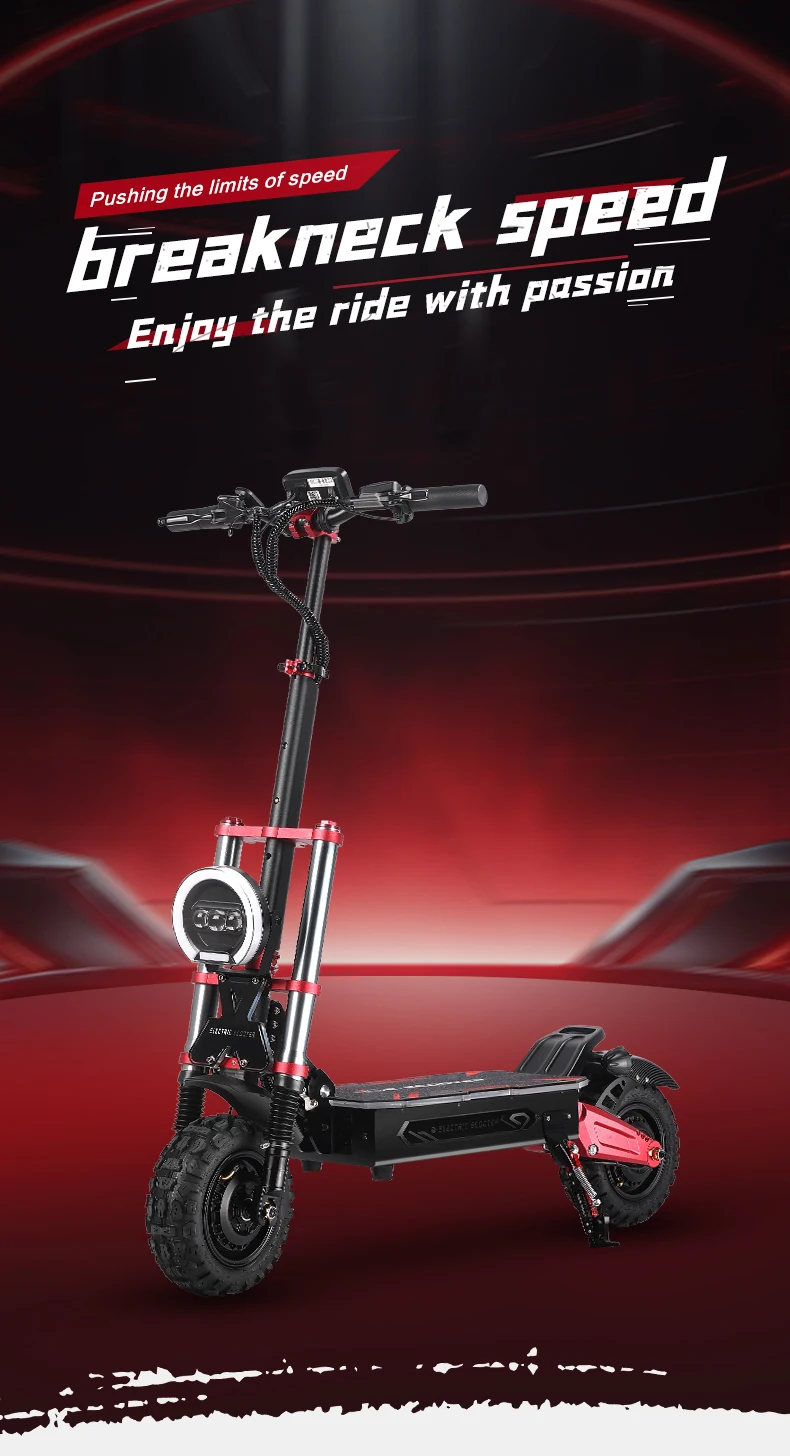 Scooter BOYUEDA S5 con neumático todoterreno