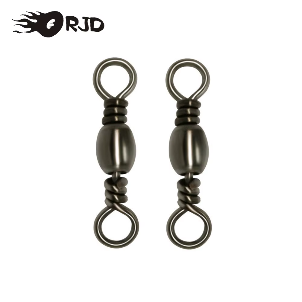 Orjd Desviadores Barril Giratorio Snap Anilla Acero Inox. Pesca - imagen 3