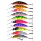 Wobbler Minnow rayas coloridas 7,2 cm para lubina y perca