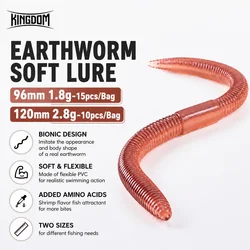 Kingdom Swimbait blando 96-120mm hundimiento lento