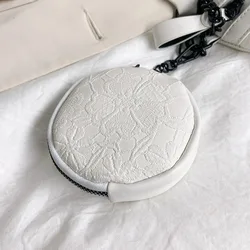 Bolso de Pecho de PU de alta calidad con bordado de lujo
