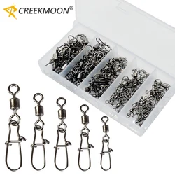 Broche giratorio acero inoxidable 4-12 para conector pesca