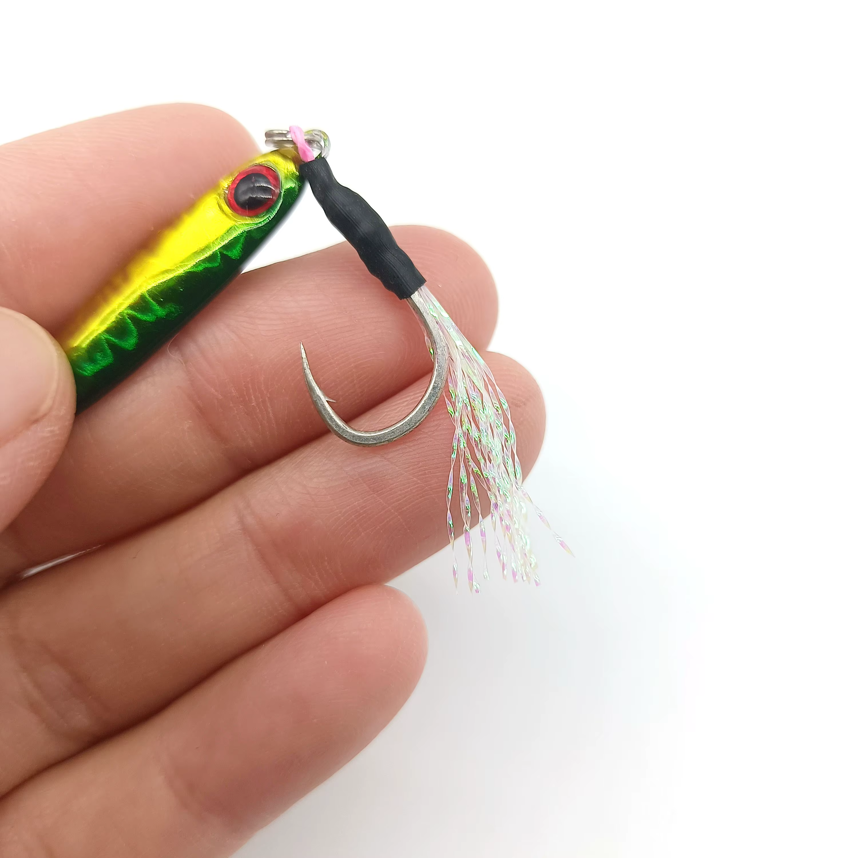 Micro Jig Head con cuchara 5.5g – Anzuelo individual para vinilo - imagen 5