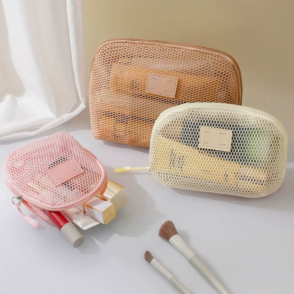 Estuche de Viaje Nylon para Cosméticos y Maquillaje con Cierre - imagen 3