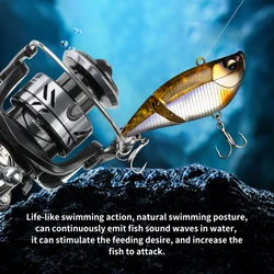 Señuelo articulado hundible swimbait para depredadores