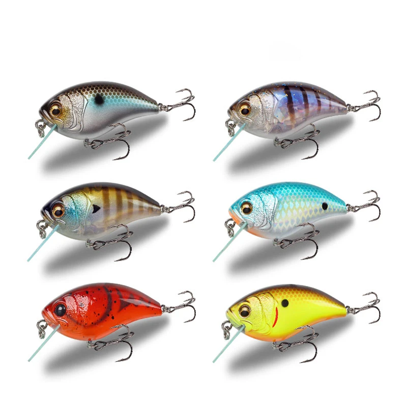 LETOYO Crankbait flotante para lubina y carpa con señuelo duro - imagen 4
