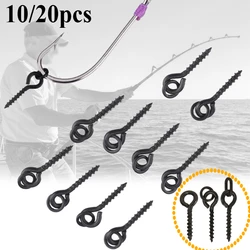 Tornillos cebo carpa con anilla giratoria para Ronnie Rig y Chod