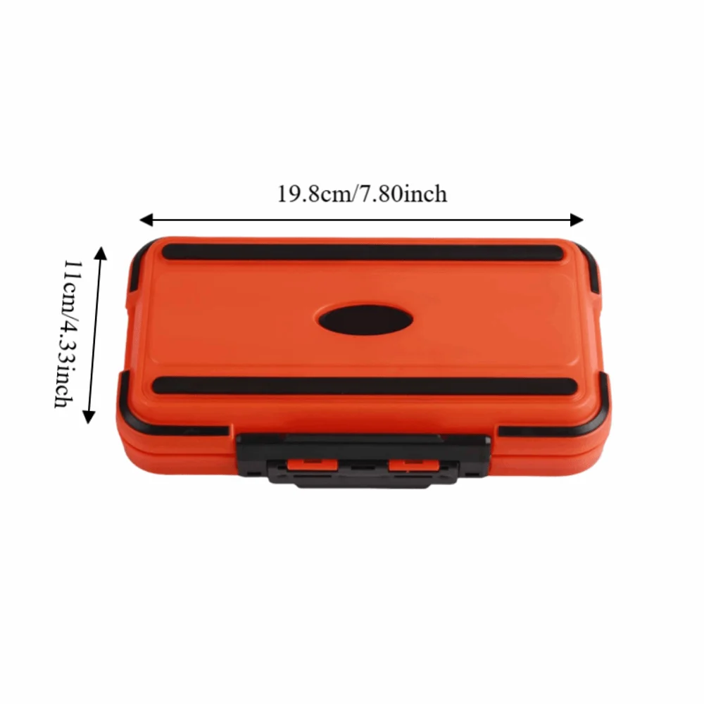 Cajas de aparejos portátiles en color naranja