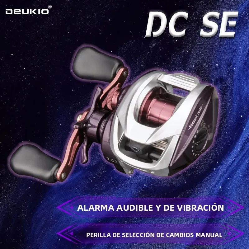 Carrete Baitcasting DEUKIO DC – Lanzamiento largo y control - imagen 4