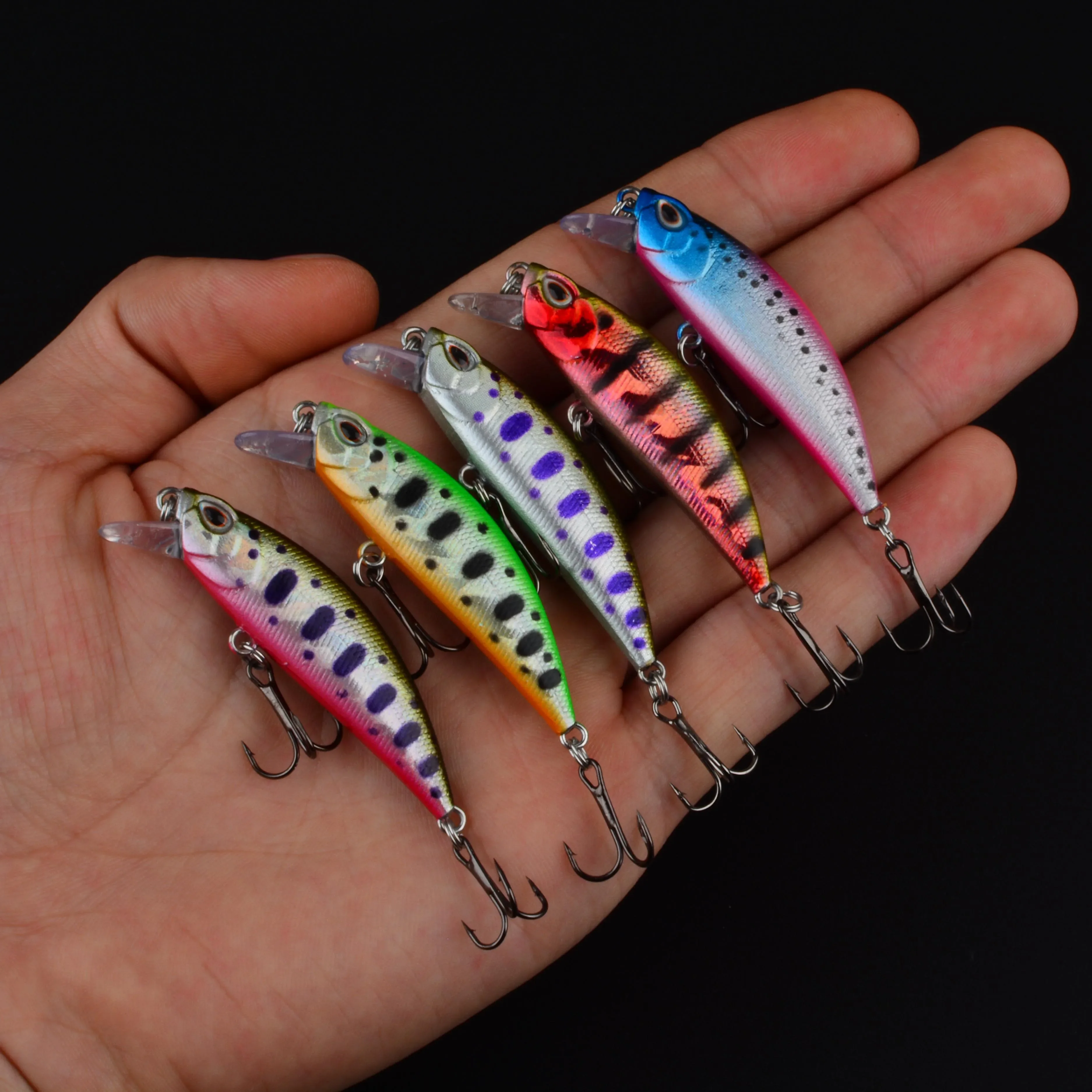 Pack completo de los 15 señuelos de pesca
