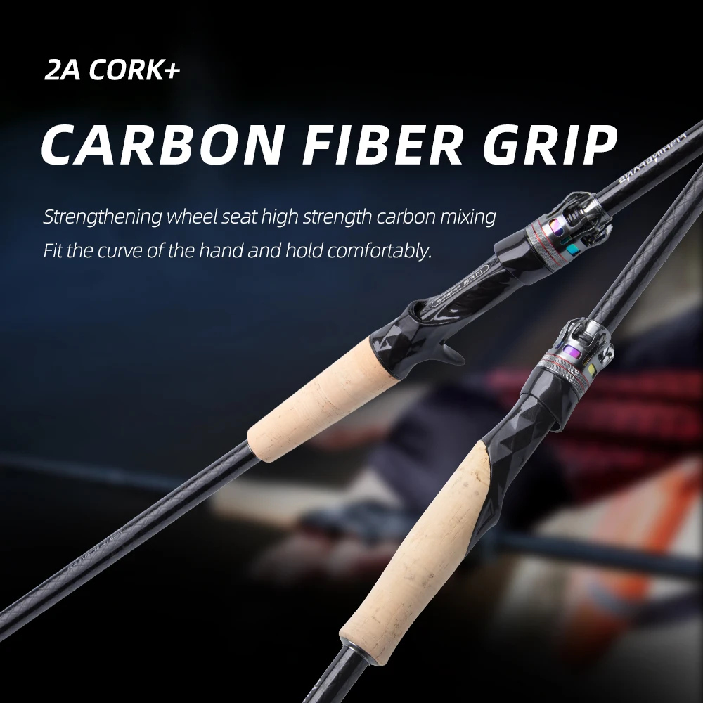 Caña RANCY 2.0 FISHINGFANS carbono – potencia media pesada, Fuji - imagen 3