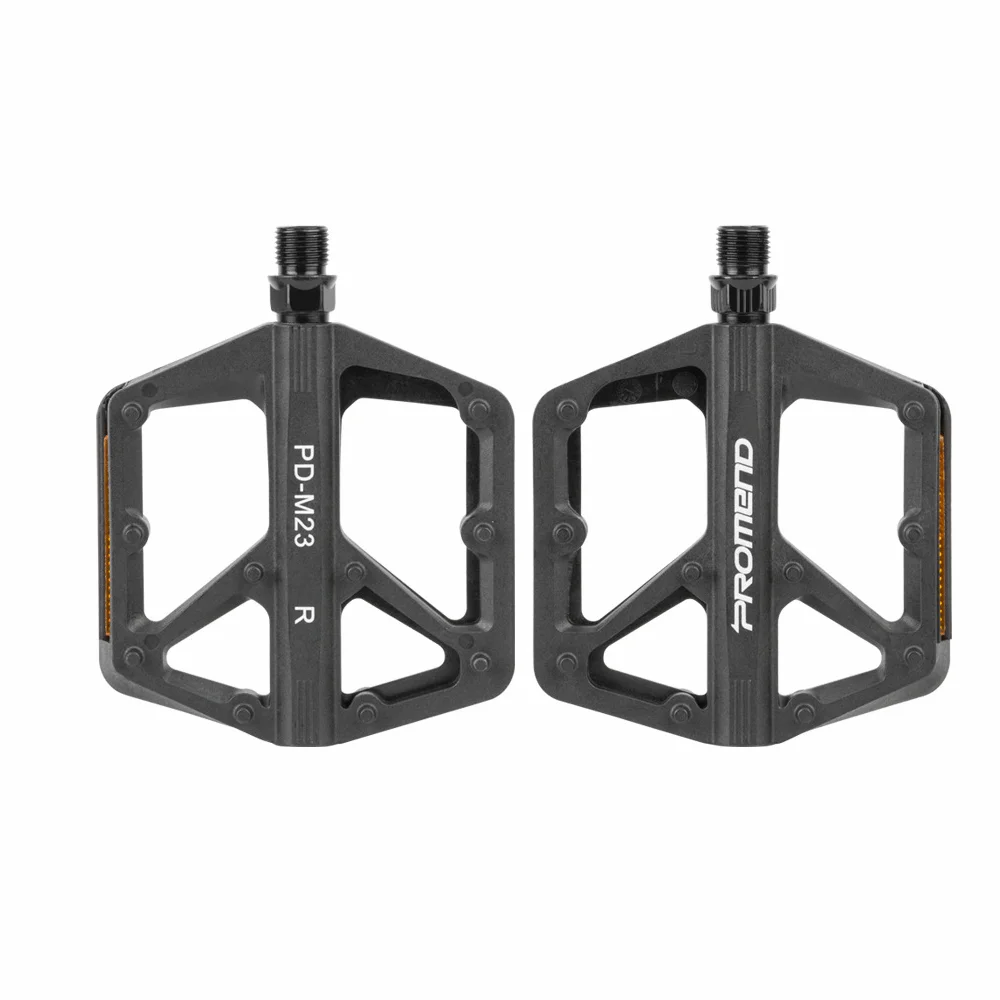 Pedales de plataforma dobles DU – Cuerpo nylon, eje acero al boro - imagen 2