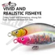 WALK FISH Wobbler Minnow articulado para lucio y black-bass - imagen 3