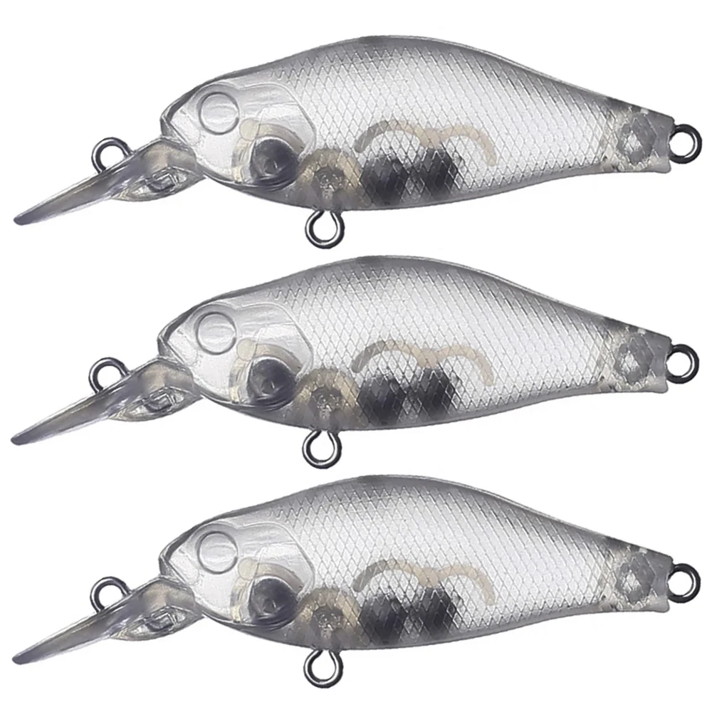 Cuerpos flotantes crankbait sin pintar