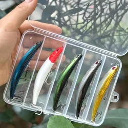 Crankbait Minnow doble cuerpo para trolling – Lucio y trucha