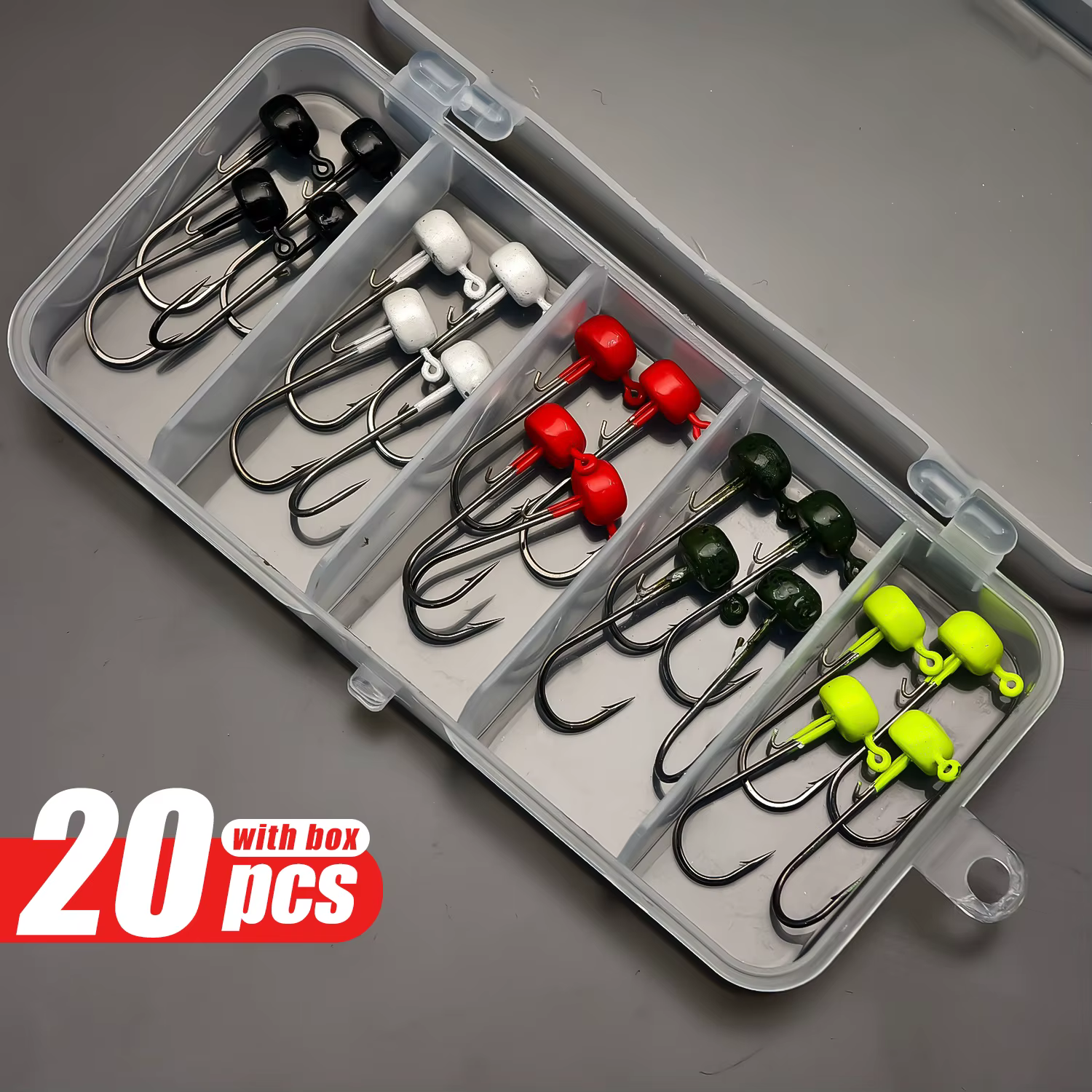 Anzuelos Ned Rig Jig Head Finesse – Cabeza Redondeada para Vinilo - imagen 5