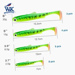 Swimbait Hoduller ojos 3D – Jig Head Rig para lucio, zander y perca