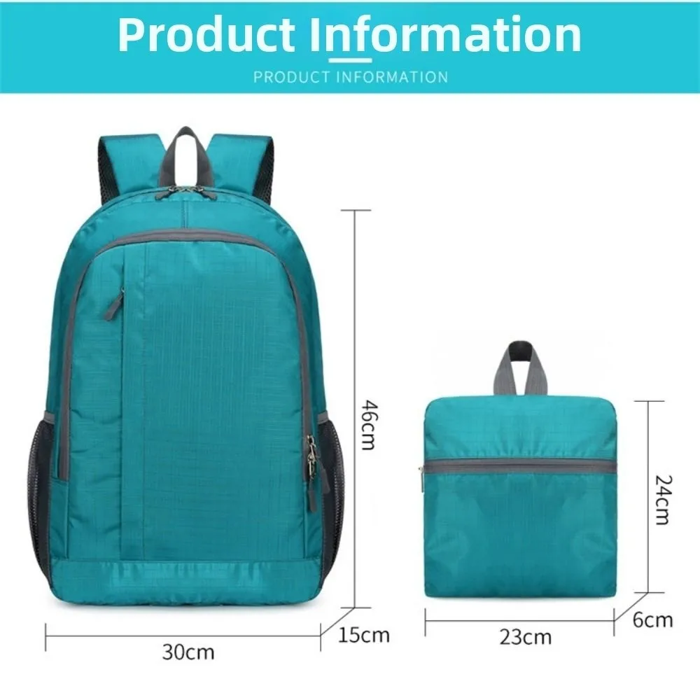 Mochila impermeable plegable ligera para viaje y senderismo - imagen 4