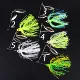 Spinnerbait metálico giratorio para lucio – señuelo duro