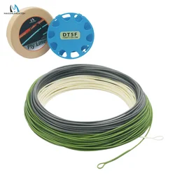 MAXIMUMCATCH Real Troutlite DT línea de mosca doble conicidad