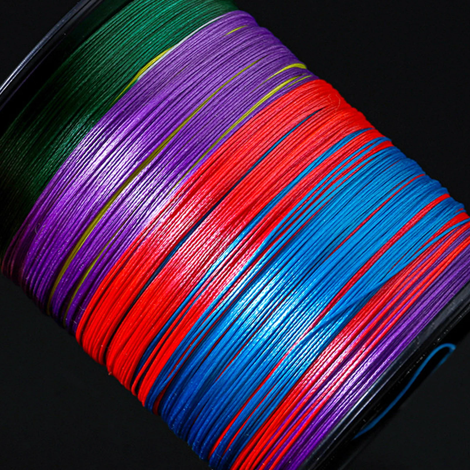 Línea Trenzada PE FISHER X-Strong Multicolor para agua salada