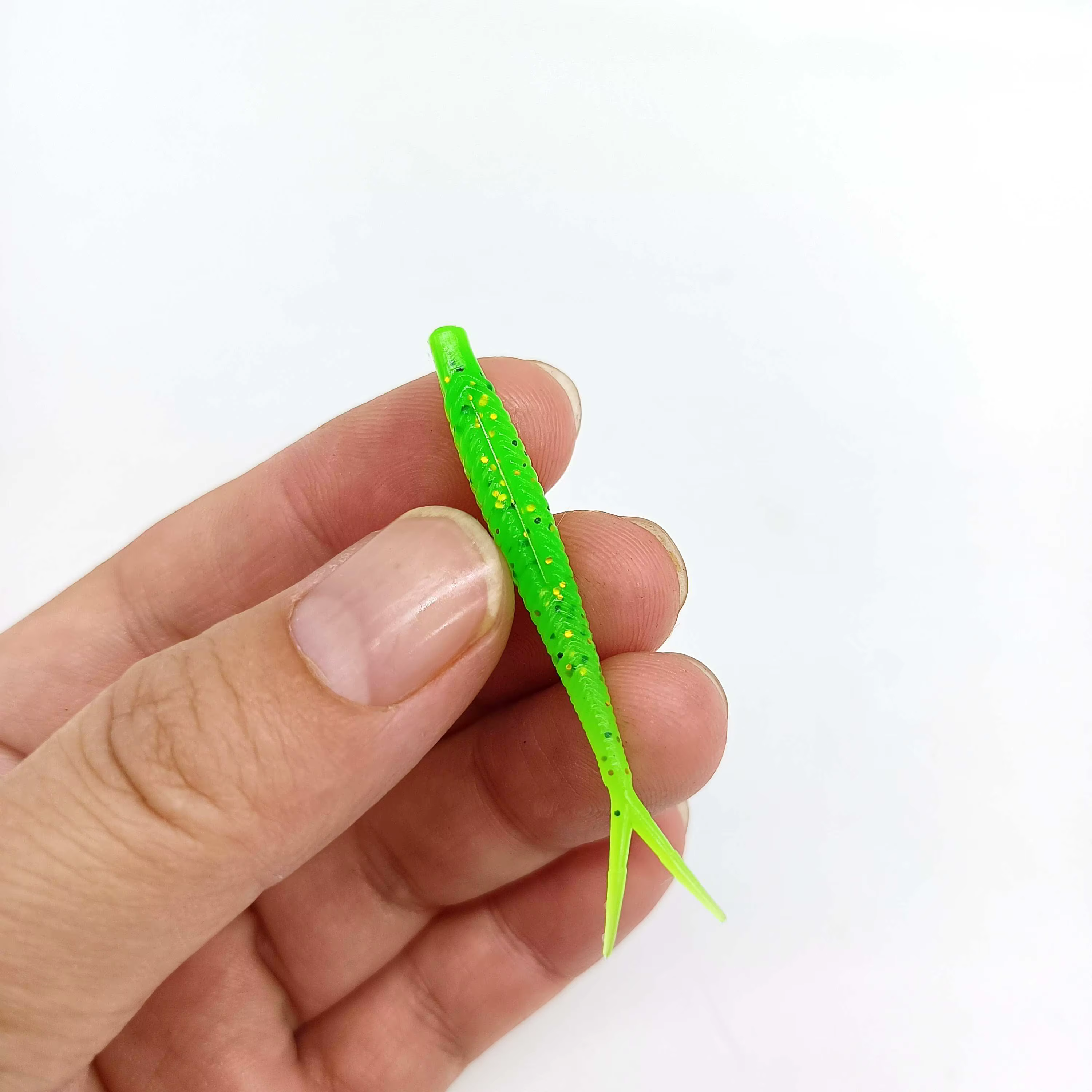 DUODUOYU Mini Señuelos Suaves Swimbaits Cola Bifurcada Agua Dulce - imagen 4