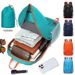 Mochila impermeable ultraligera 25L nylon plegable