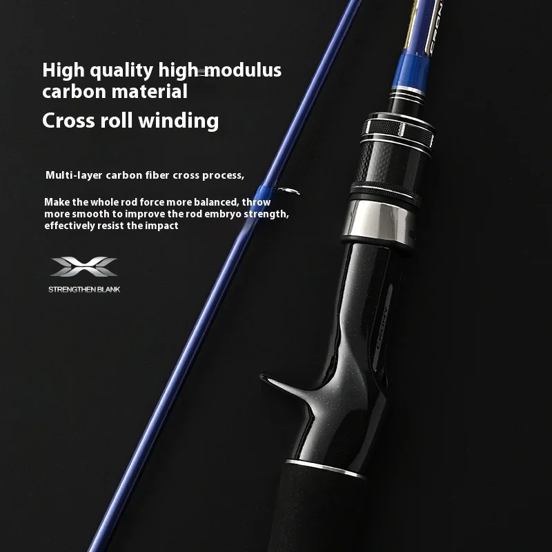 Kony's New Galaxy II Caña ultraligera Spinning 132g lance ligero - imagen 4