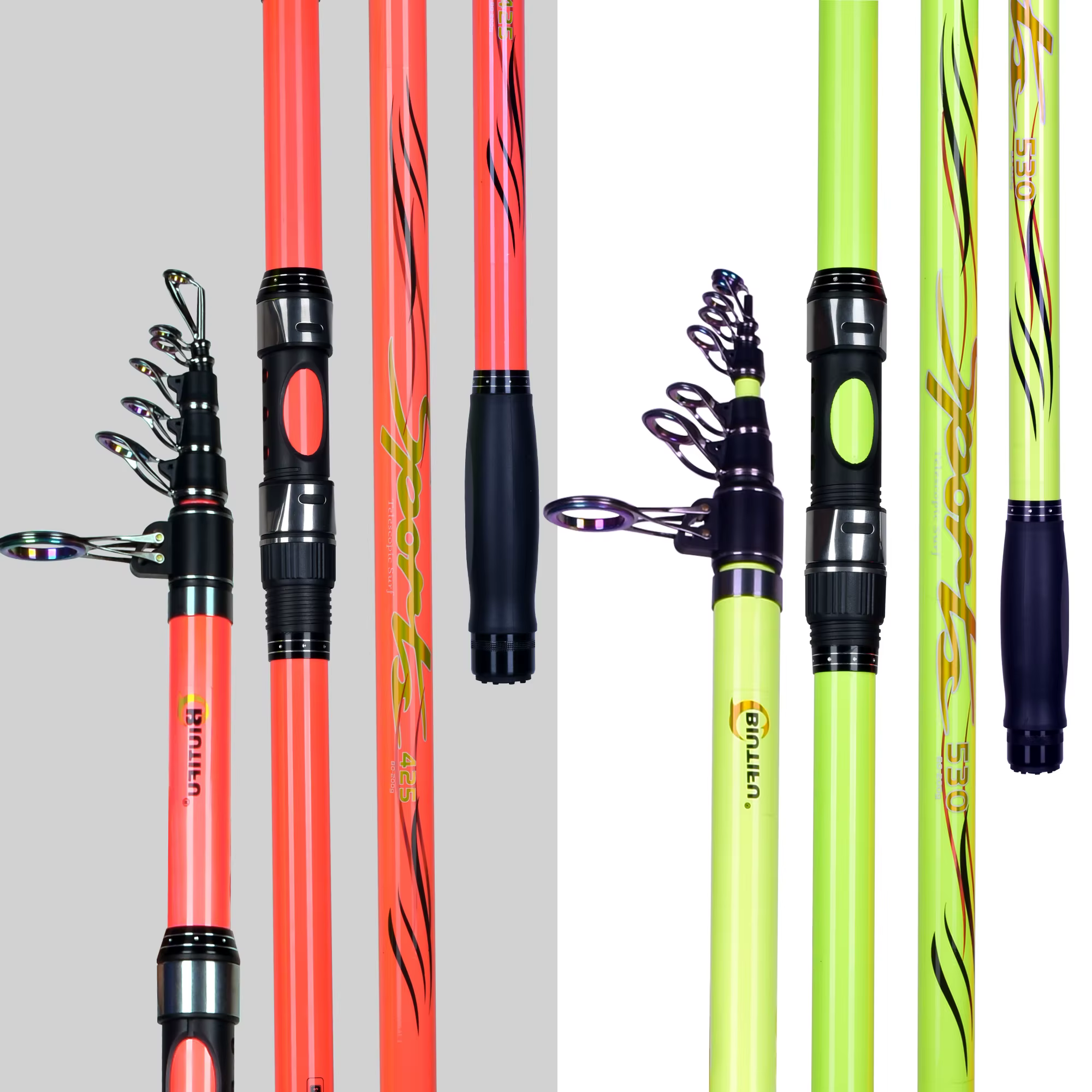 BIUTIFU Caña Surfcasting Telescópica de Carbono para Larga Distancia - imagen 3