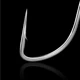 Anzuelos triples jig de acero alto carbono, plateados, para carpa - imagen 4
